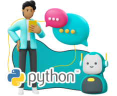 Умный чат-бот на Python - Школа программирования для детей, компьютерные курсы для школьников, начинающих и подростков - KIBERone г. Звенигород
