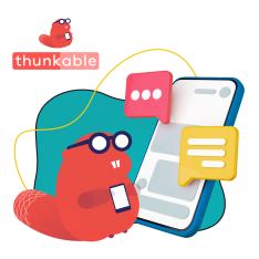 Разработка мобильных приложений в Thunkable. Начало - КИБЕРшкола программирования для детей, компьютерные курсы для школьников, начинающих и подростков - KIBERone г. Звенигород