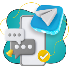 Создание Mini App для Telegram - КИБЕРшкола программирования для детей, компьютерные курсы для школьников, начинающих и подростков - KIBERone г. Звенигород