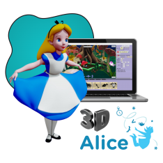 Alice 3d - КИБЕРшкола программирования для детей, компьютерные курсы для школьников, начинающих и подростков - KIBERone г. Звенигород