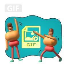 Gif-анимация - КИБЕРшкола программирования для детей, компьютерные курсы для школьников, начинающих и подростков - KIBERone г. Звенигород