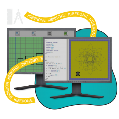 Исполнители чертежник и черепашка - КИБЕРшкола программирования для детей, компьютерные курсы для школьников, начинающих и подростков - KIBERone г. Звенигород