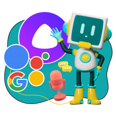 Голосовой помощник Алиса - КИБЕРшкола программирования для детей, компьютерные курсы для школьников, начинающих и подростков - KIBERone г. Звенигород