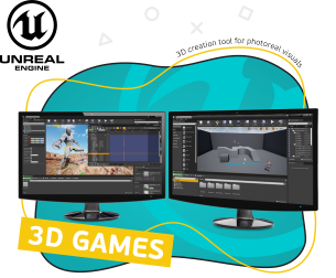 Unreal Engine 4. Игровой движок - Школа программирования для детей, компьютерные курсы для школьников, начинающих и подростков - KIBERone г. Звенигород