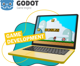 Godot.  Основа создания легендарных игр - КИБЕРшкола программирования для детей, компьютерные курсы для школьников, начинающих и подростков - KIBERone г. Звенигород