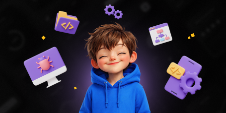 Идеальный сайт с нуля: код, дизайн и AI-помощник - КИБЕРшкола программирования для детей, компьютерные курсы для школьников, начинающих и подростков - KIBERone г. Звенигород